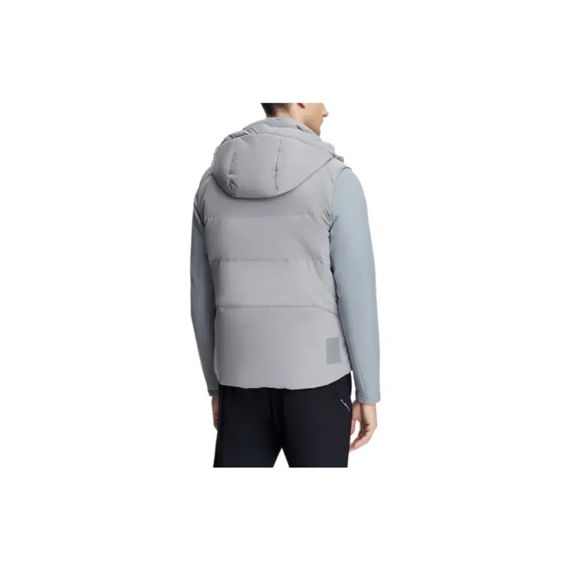 FILA Down Jacket Men's Dusty Mist Gray-4