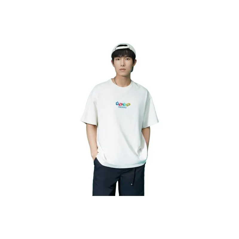 Converse T Shirts Men White-2