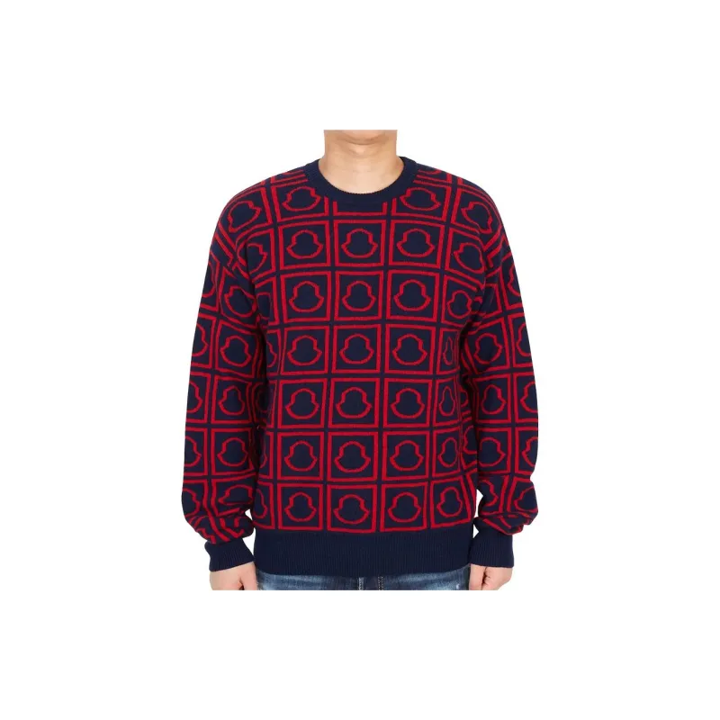 Moncler Sweaters Men Red-2