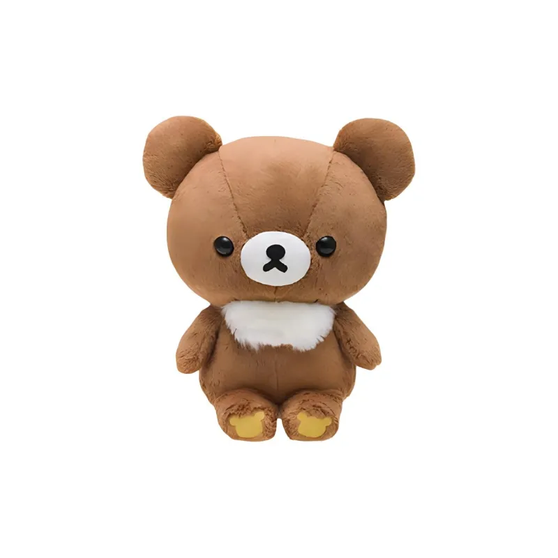 SAN X Rilakkuma Honey Bear Dolls Plush Doll 16cm/26.5cm/36.5cm Height-1