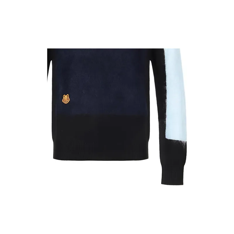 KENZO Knitwear Men's Navy Blue Multicolor-5