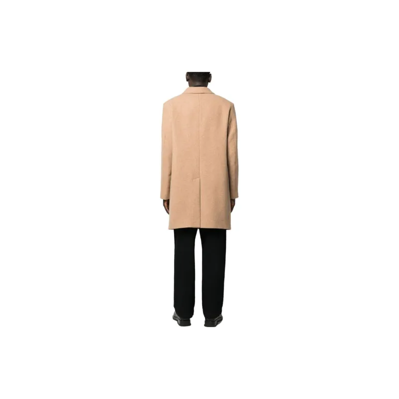 WOOLRICH Classic Single-breasted Wool Coat-2