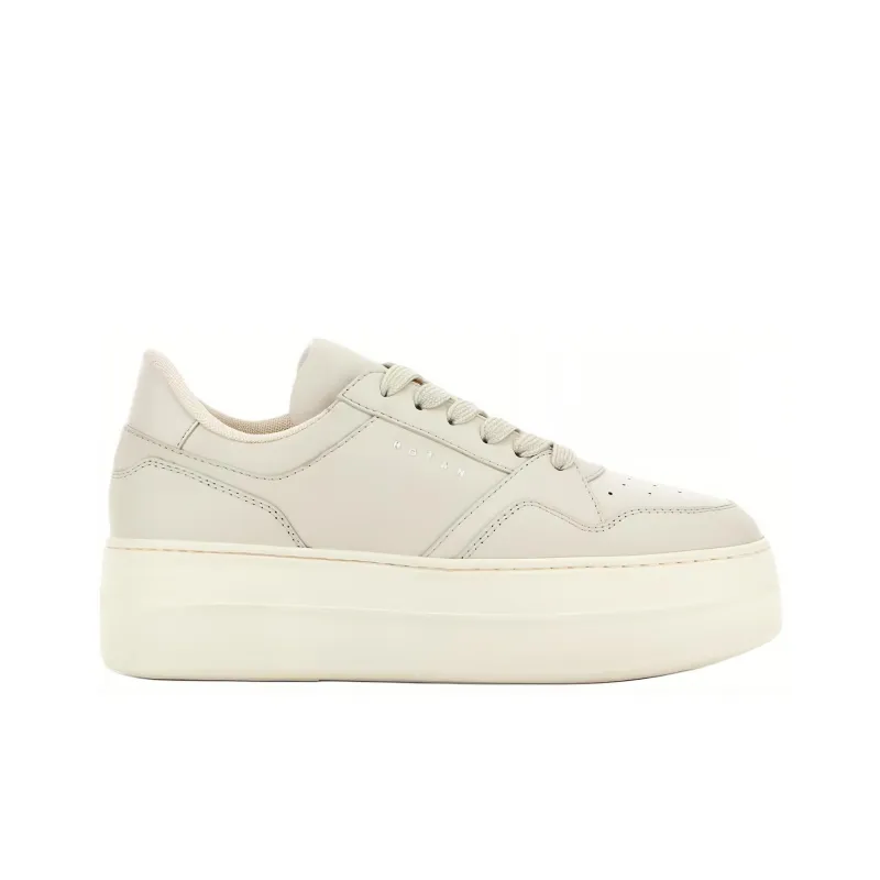 HOGAN Skyscraper Low Top Skateboard Shoes Women's White-1