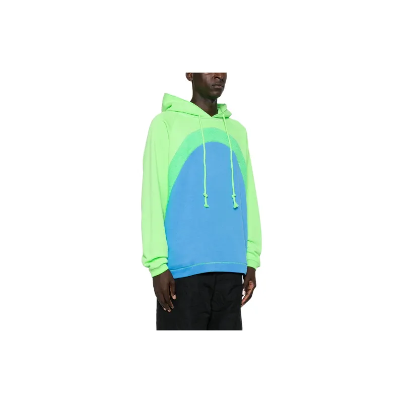 ERL Rainbow Bouclé Cotton Hoodie-3