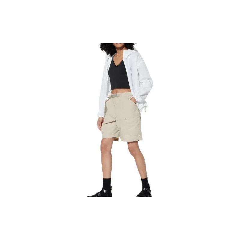 UNIQLO Casual Shorts Unisex Beige-2