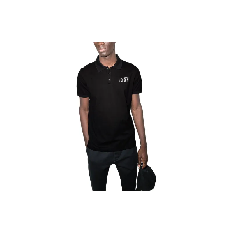 Dsquared2 Icon Printed Polo Shirt-2