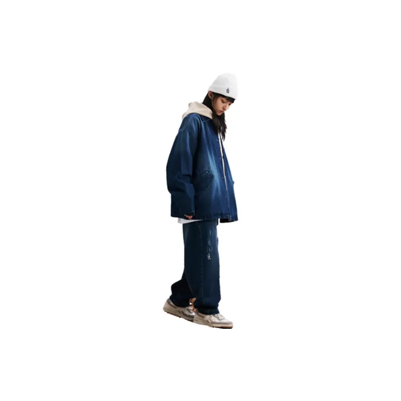 Nautica White Sail Denim Jacket Unisex-7