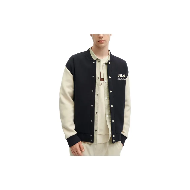 FILA Baseball Jacket Coat Men's Legend Blue-2