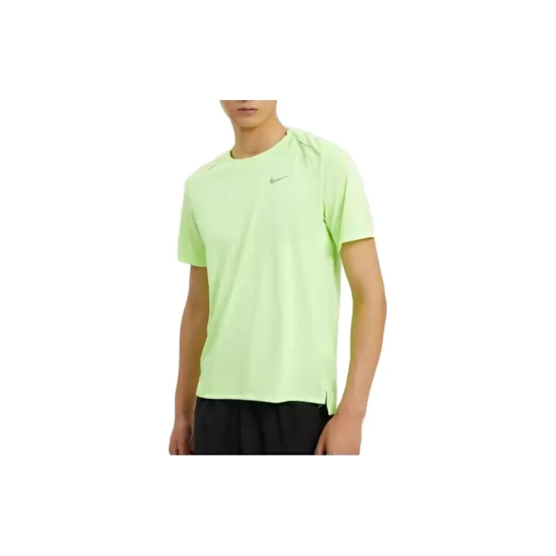 Nike T Shirts Men Green-5