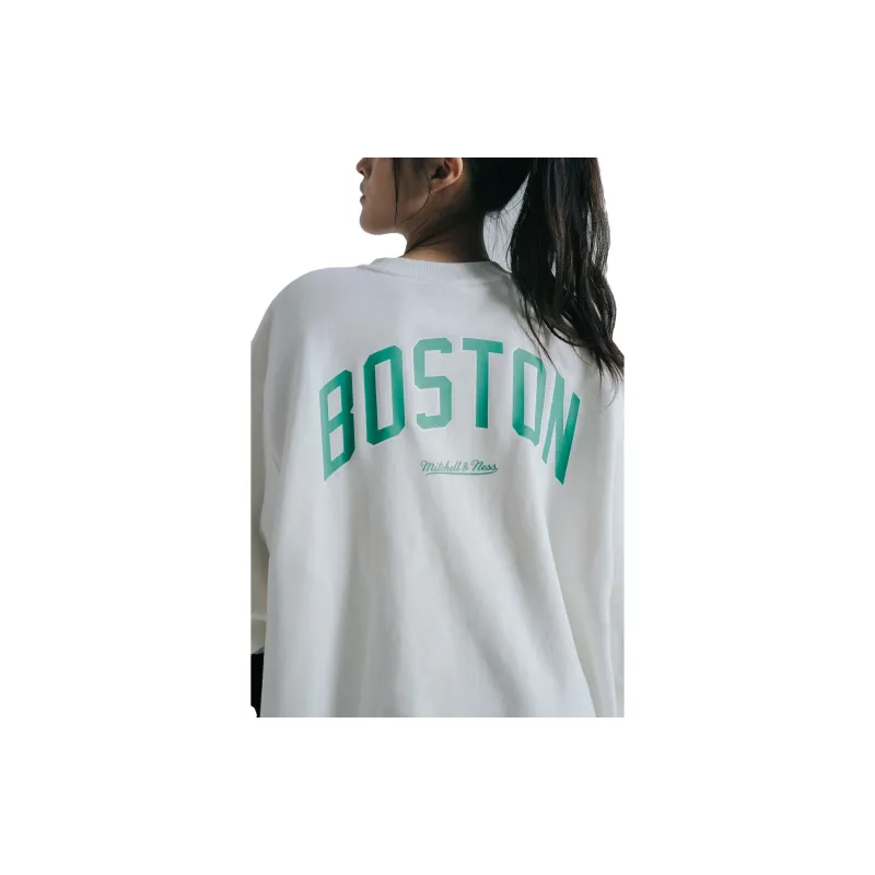 Mitchell & Ness Sweatshirt Unisex White-2