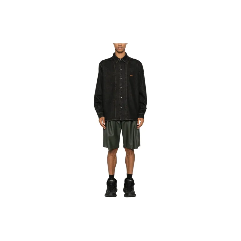 GCDS Wirdo Denim Shirt-1