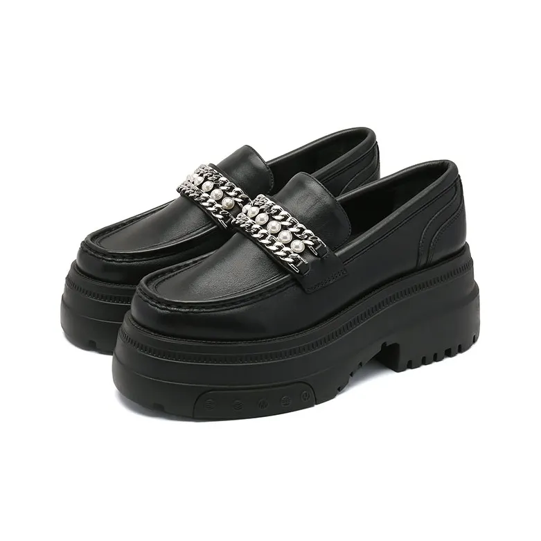 BLOCCO5 Loafers 7cm Women's Black-2