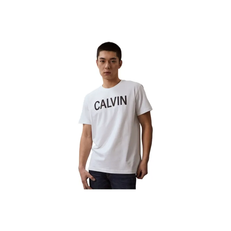 CALVIN KLEIN T Shirt Unisex White-3