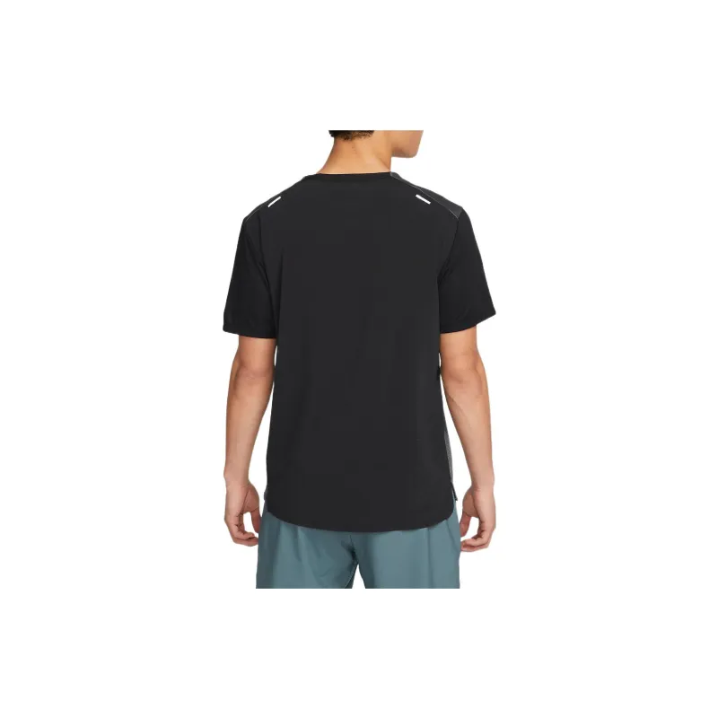 Nike T Shirts Men Black Gray Color-3