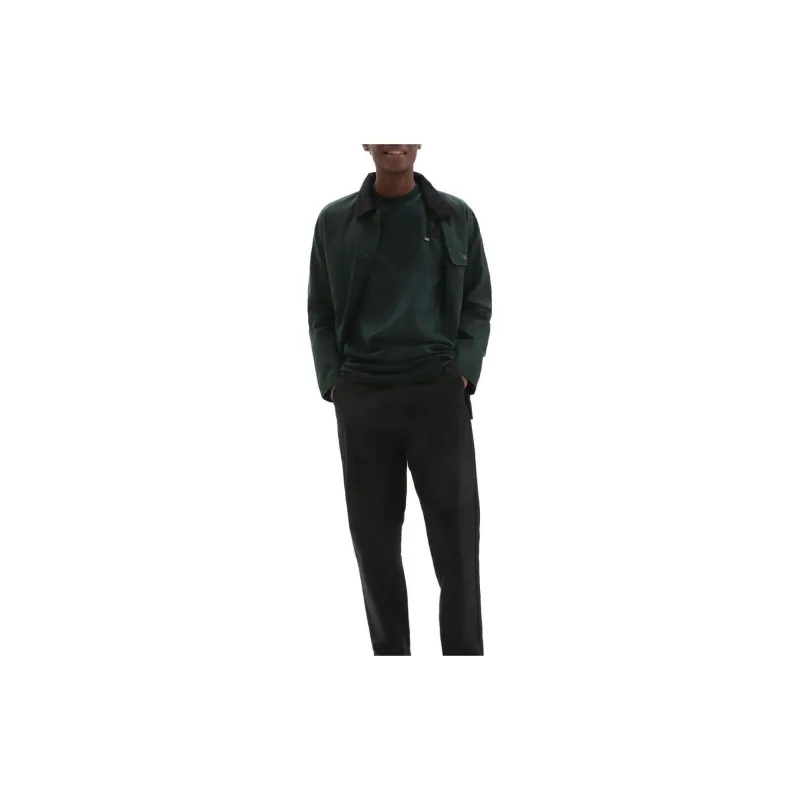 Vans T-Shirts Men Dark Green-4