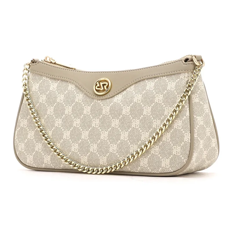 RED DRAGONFLY PVC Shoulder Bag Women's Mountain Gray-1