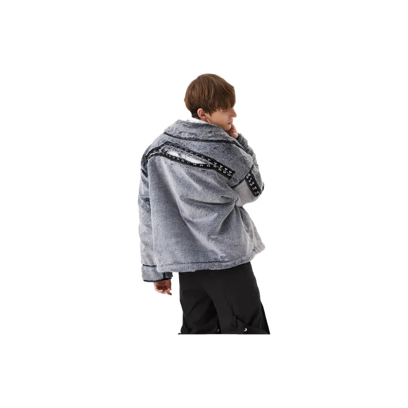 TIWILLTANG Jackets Men Dark Gray-1