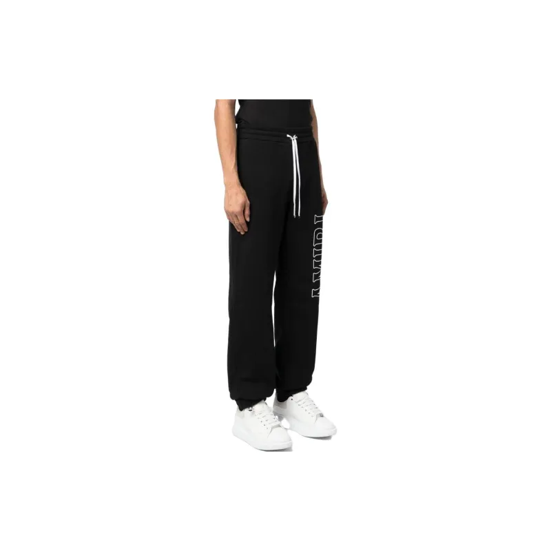 AMIRI Knitted Sweatpants Men Black-3