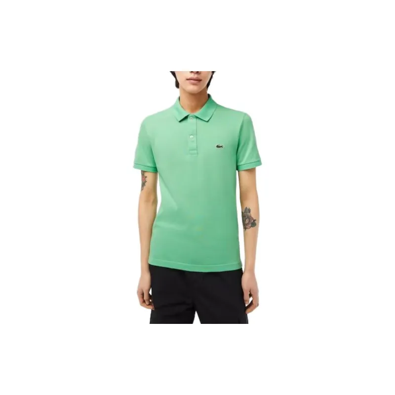 LACOSTE Polo Shirts Men Light Green-1