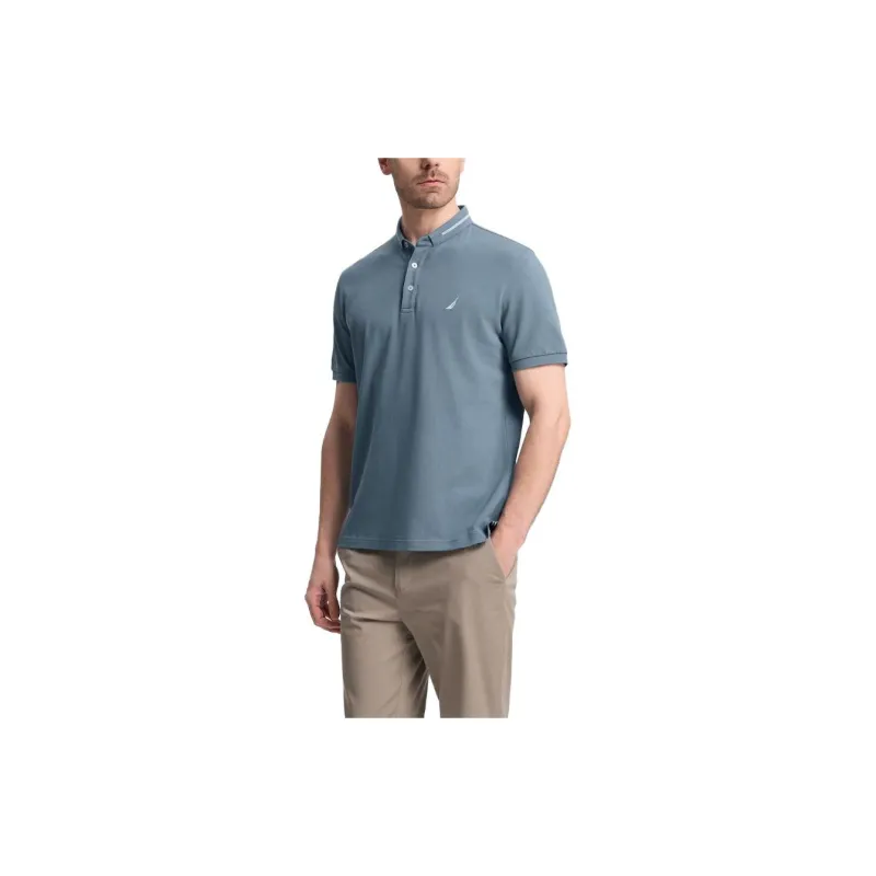 Nautica White Sail Polo Shirt Men's-5