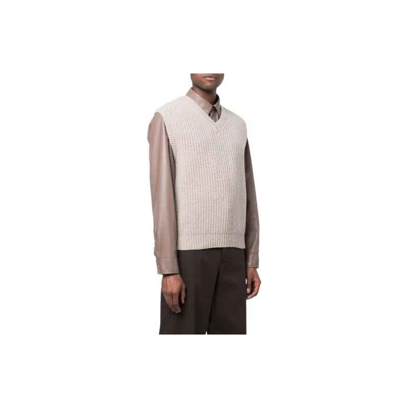 NANUSHKA V neck Sweater Vest-3