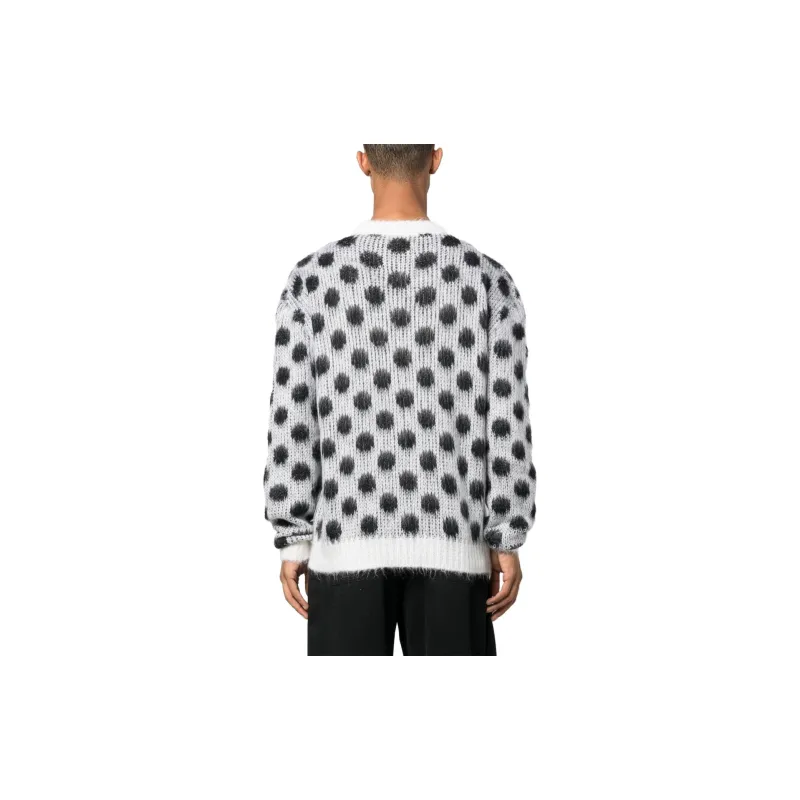 MARNI Polka Dot Intarsia Knit Jumper-1