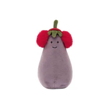 JELLYCAT Toastie Vivacious Red Aubergine Plush Toy