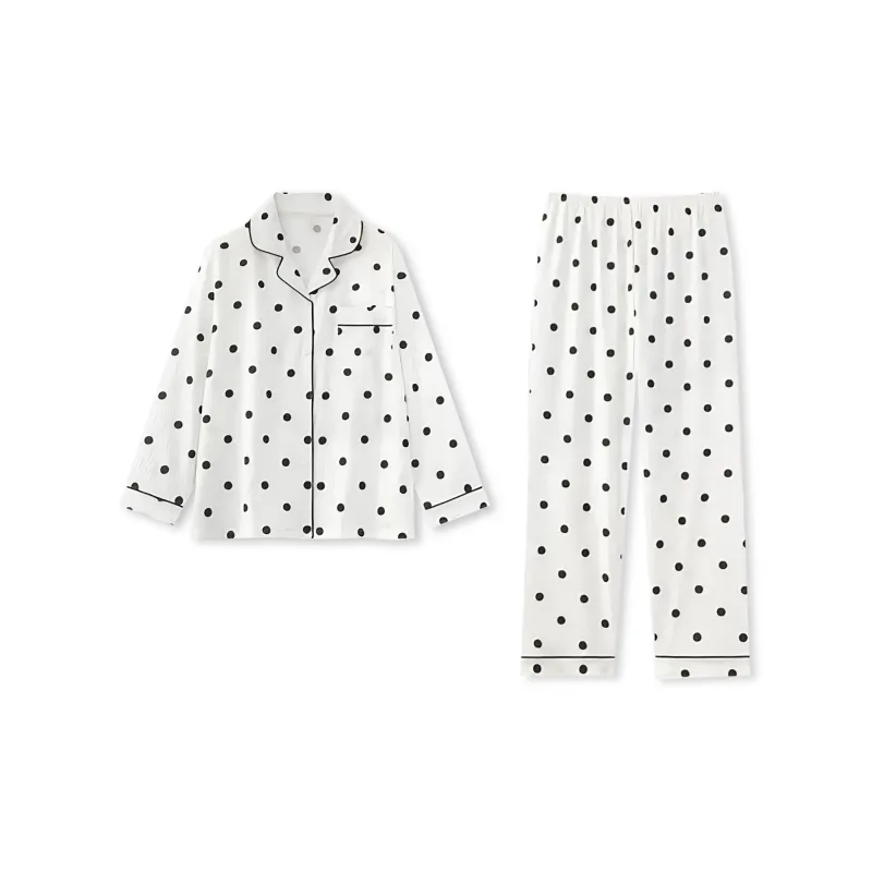 WANANNI Pajama Set Women's White-0