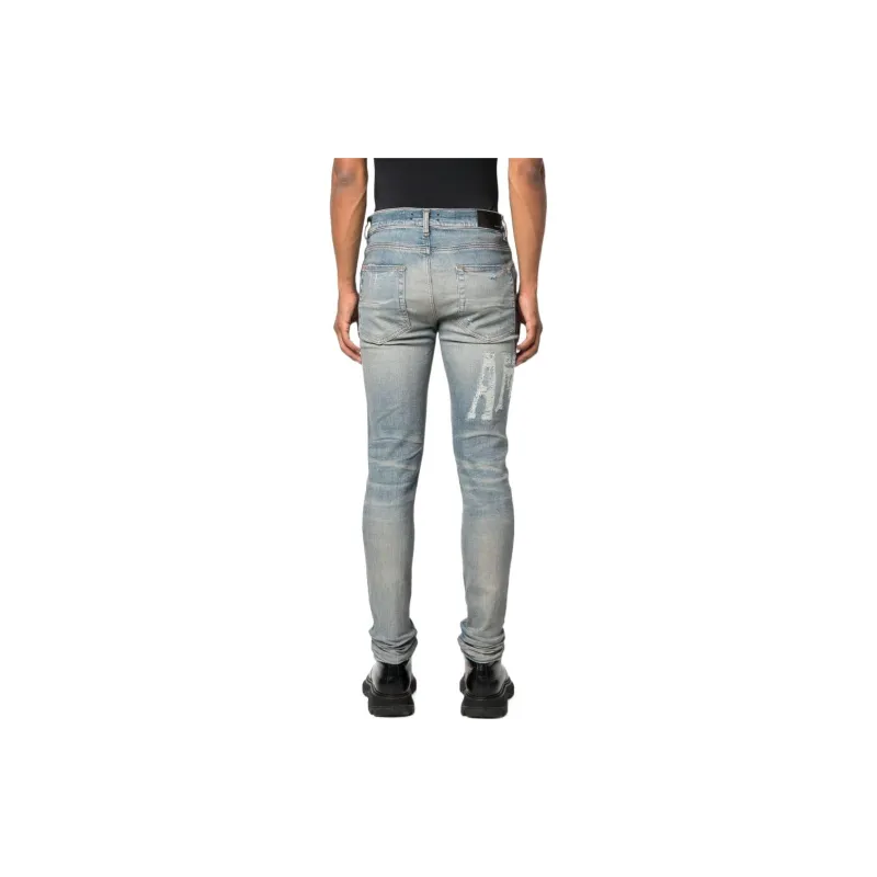 AMIRI Logo embroidered Skinny cut Jeans-4