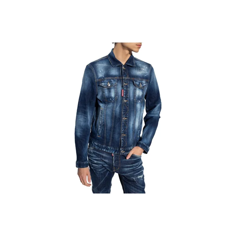 DSQUARED 2 Jackets Men Marine Blue-2