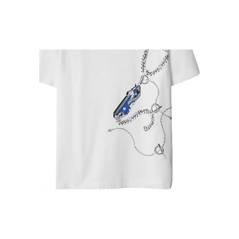 Burberry Graphic print Cotton T shirt-7