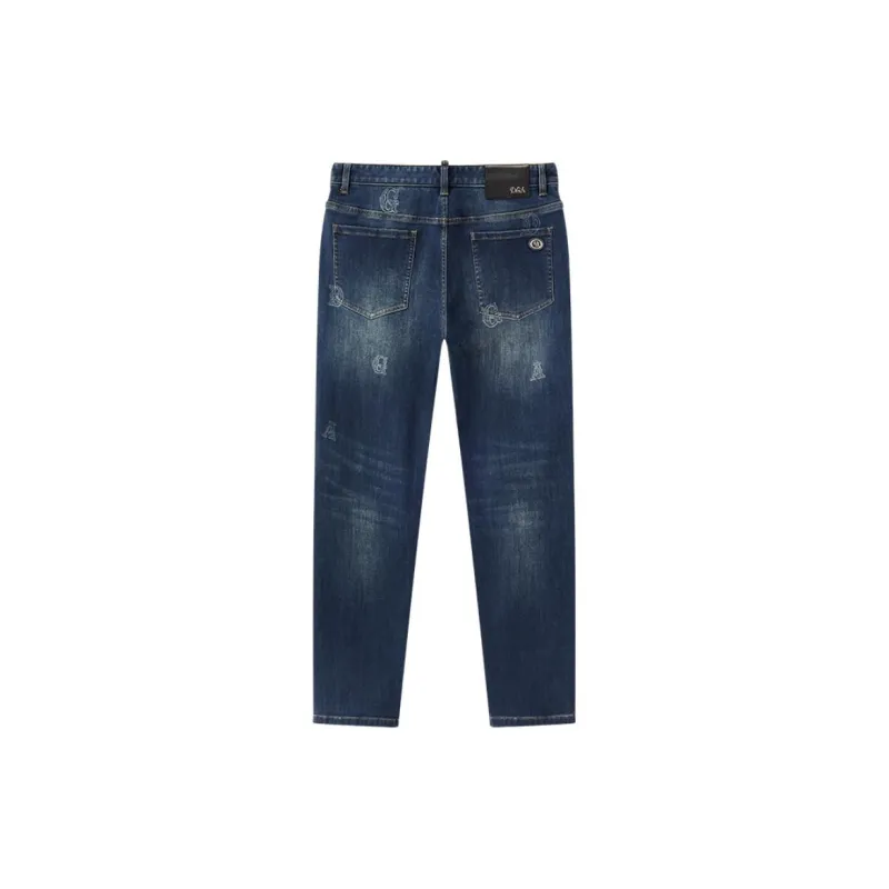 DEGAIA Jeans Men's Dark Denim Blue-1