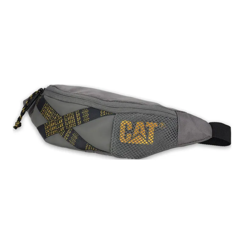 CAT Polyester Sling Bag Small Size Unisex Black/Gray-5