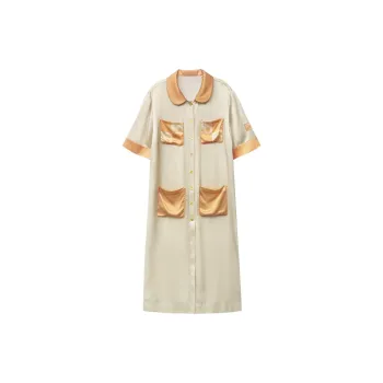 Sangluo Nightgown Women's Orange Juice Cherry