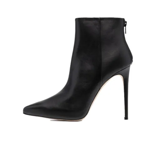 SCAROSSO X Brian Atwood Fabi Leather Ankle Boots