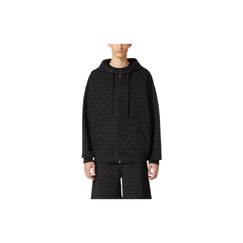 Valentino Toile Iconographe Zip Hoodie-2