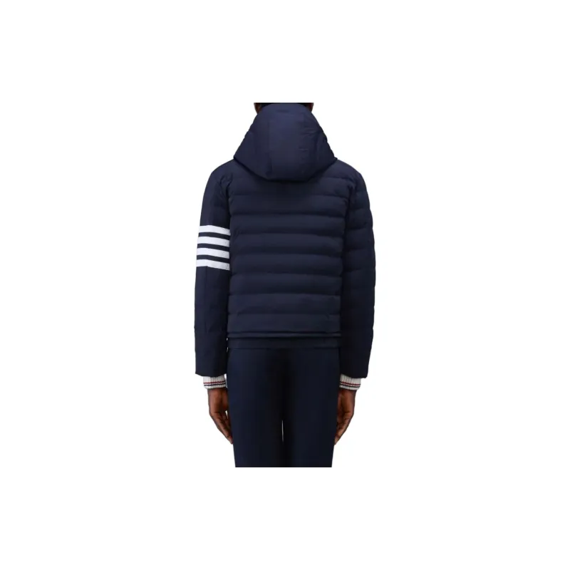 THOM BROWNE 4 Bar Padded Jacket-1
