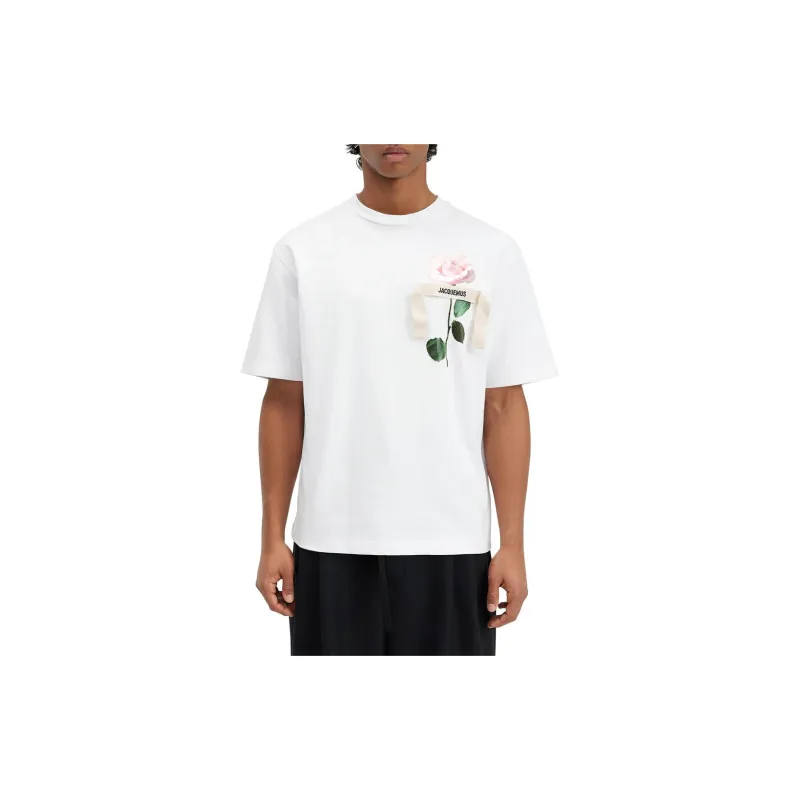 Jacquemus Le T Shirt Rose-1