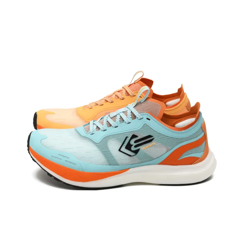 100m F.P Explosion 3.0 Low Top Running Shoes Unisex Jade Pink Mismatched-1
