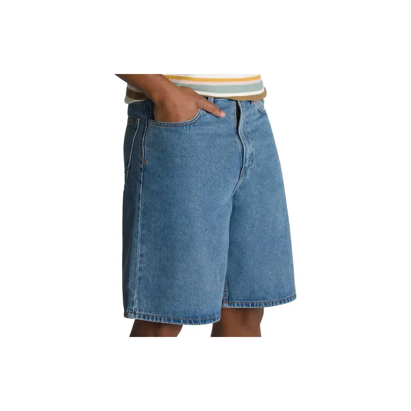 Vans COVINA Denim Shorts Men's Blue-2