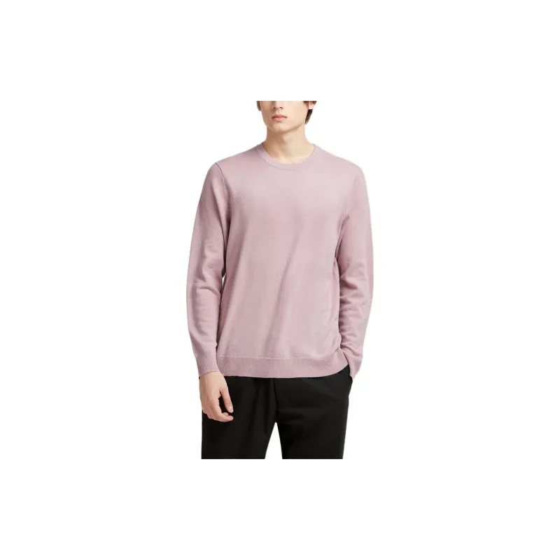 THEORY Cashmere Sweaters Men Light Pink-3