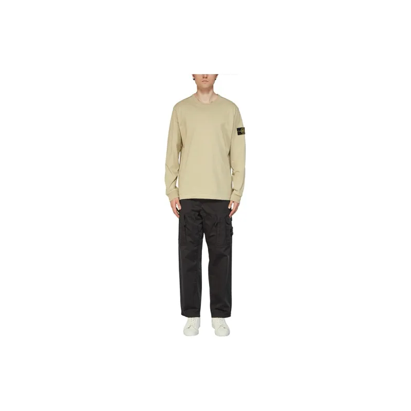 STONE ISLAND Sweatshirts Men Beige-4