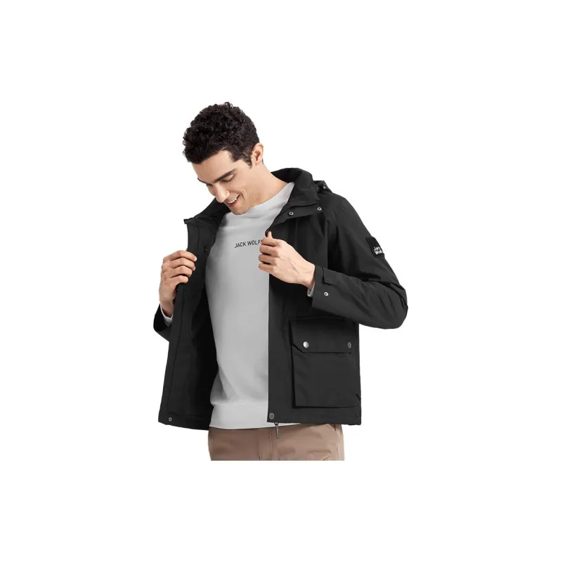 JACK WOLFSKIN ICONIC Collection Windbreaker Jackets Men-3