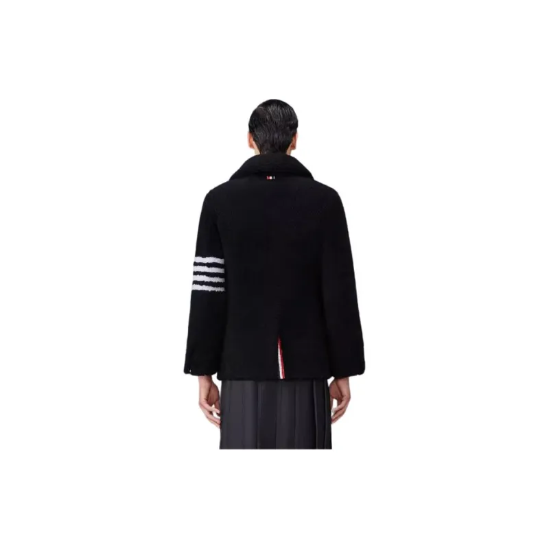 THOM BROWNE Jackets Men Black-4