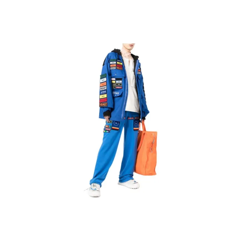 Hood By Air Jackets Unisex Blue-1