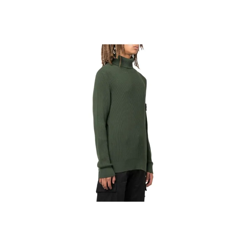 STONE ISLAND FW22 Sweater Men's Olive Green-3