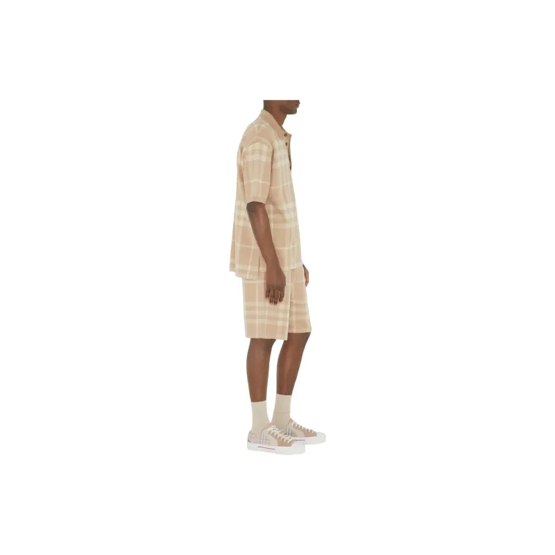 Burberry Polo Shirts Men Khaki-3