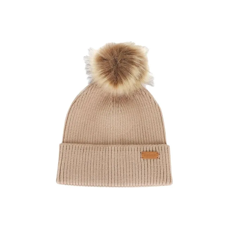 BARBOUR Dover Beanie & Hailes Fringed Scarf-1