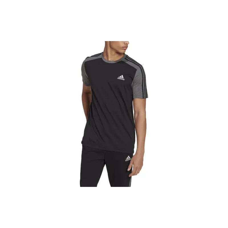 Adidas T Shirt Men's Black Gray-1