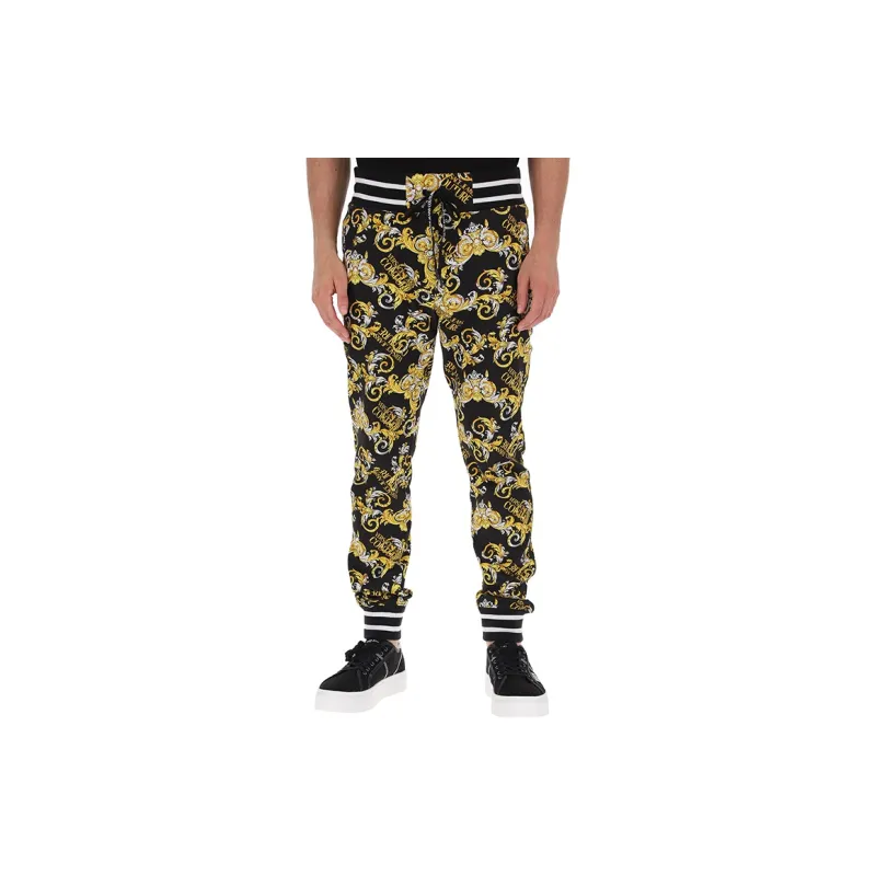 VERSACE JEANS COUTURE SS21 Jogger Casual Pants Men's Black-2